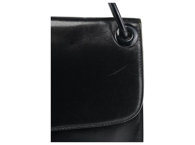 Prada Borsa a tracolla Swing 1996 in Vitello nero - vista 8