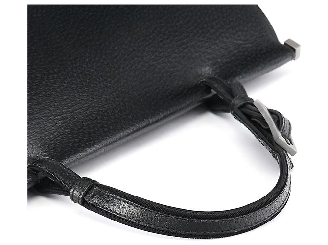 Gucci 000 0832 Borsa a mano in pelle nera - vista 12