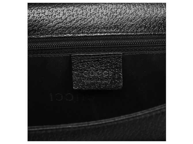 Gucci 000 0832 Borsa a mano in pelle nera - vista 13