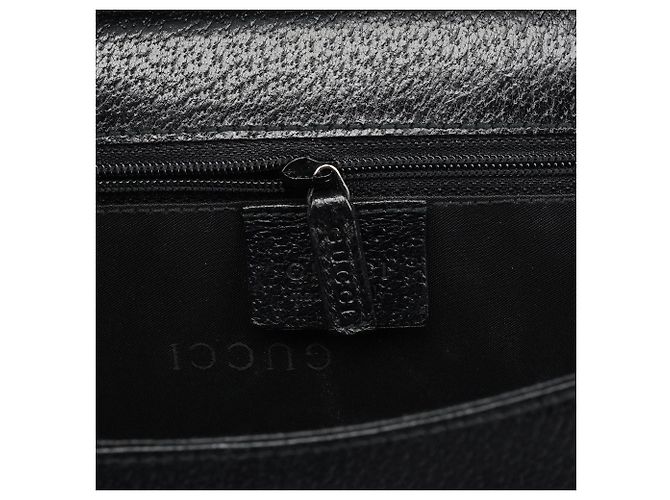 Gucci 000 0832 Borsa a mano in pelle nera - vista 14