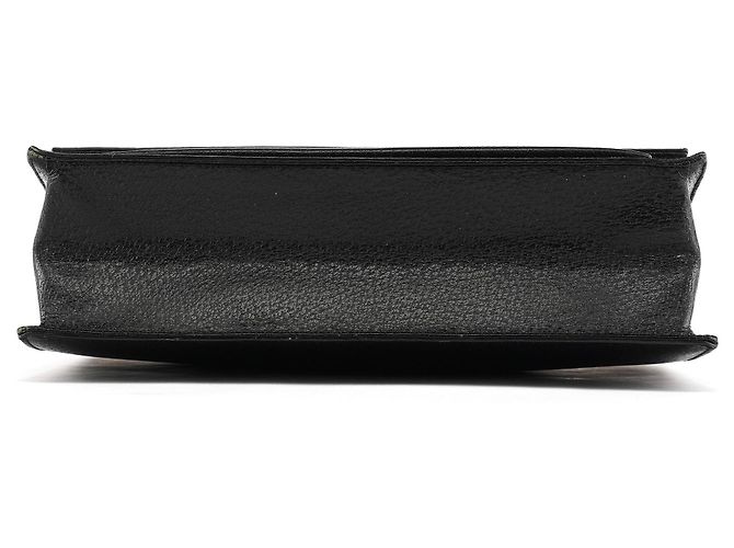 Gucci 000 0832 Borsa a mano in pelle nera - vista 5