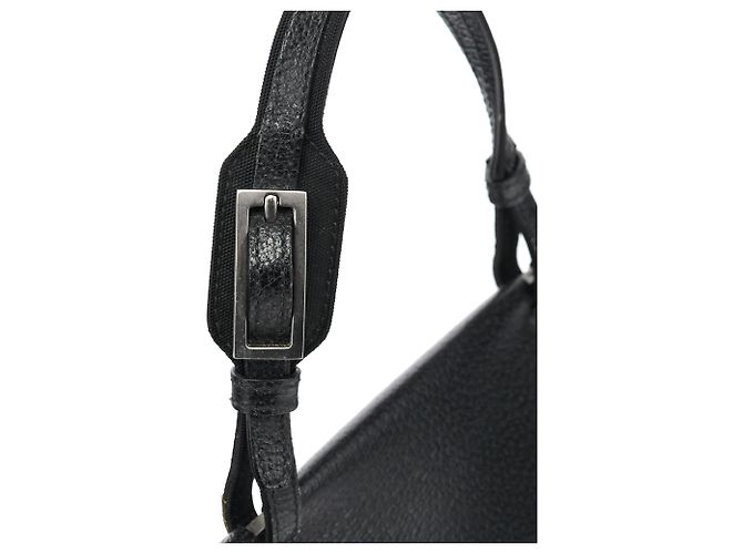 Gucci 000 0832 Borsa a mano in pelle nera - vista 7