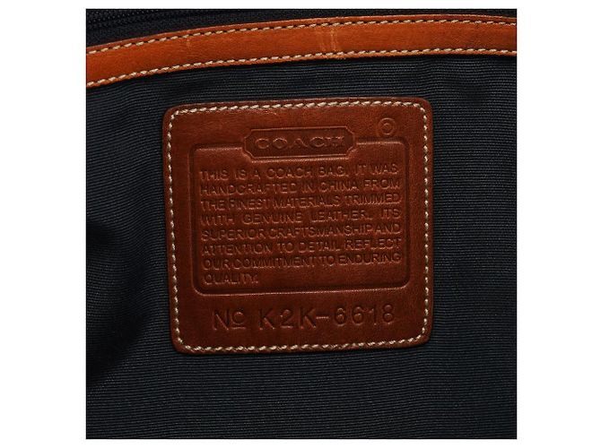 Coach Borsa a tracolla Hobo Signature 6618 Grey Black - vista 10