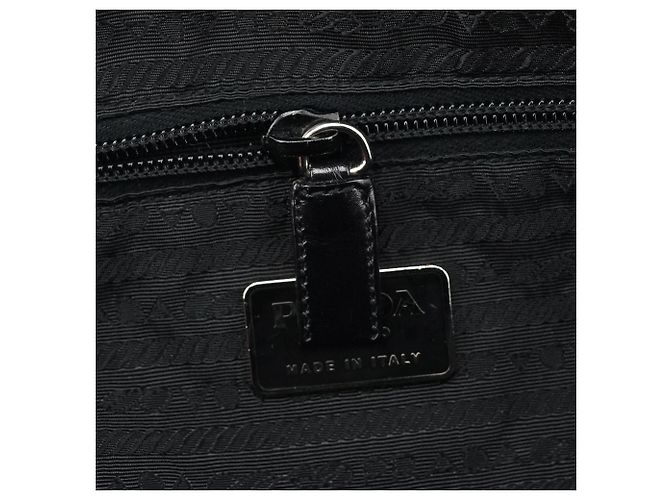 Prada Borsa Tote Keylock 1999 in tela antracite - vista 13