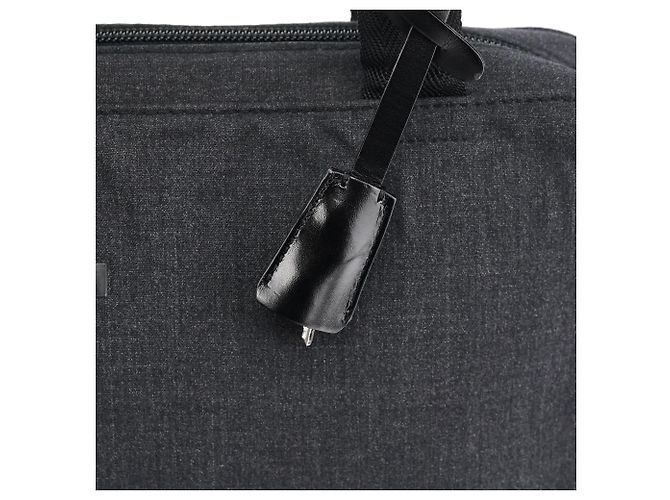 Prada Borsa Tote Keylock 1999 in tela antracite - vista 7