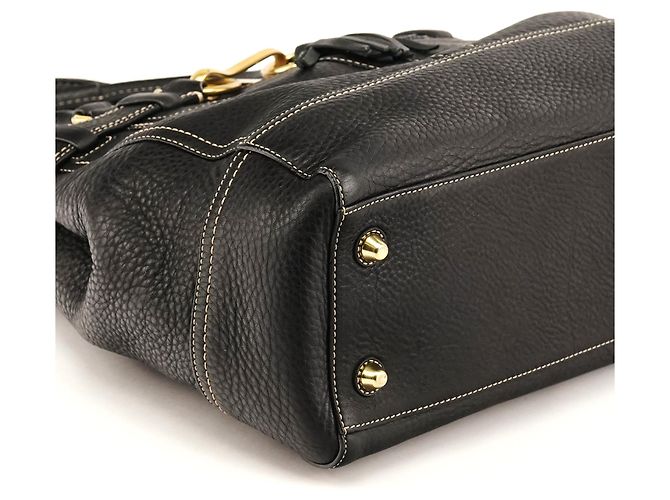 Coach 10214 Borsa tote Hamptons in pelle nera - vista 7