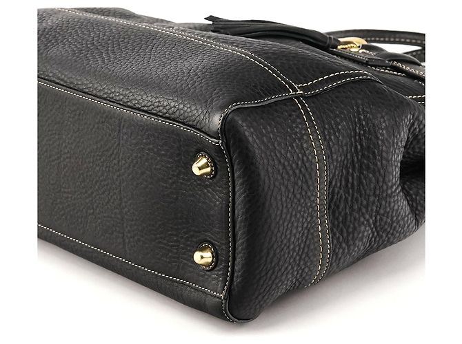 Coach 10214 Borsa tote Hamptons in pelle nera - vista 8