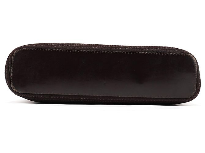 Bamboo Gucci Saco Tote 2-Way em nylon acolchoado castanho com bambu - vista 5