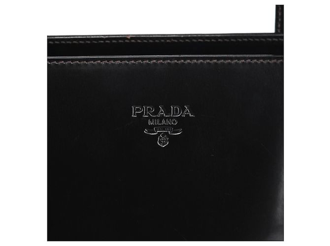 Prada Borsa Tote Sport B6012 Dark Brown Spazzolato - vista 5