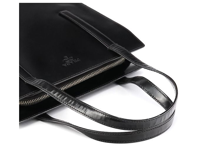 Prada Borsa Tote Sport B6012 Dark Brown Spazzolato - vista 8