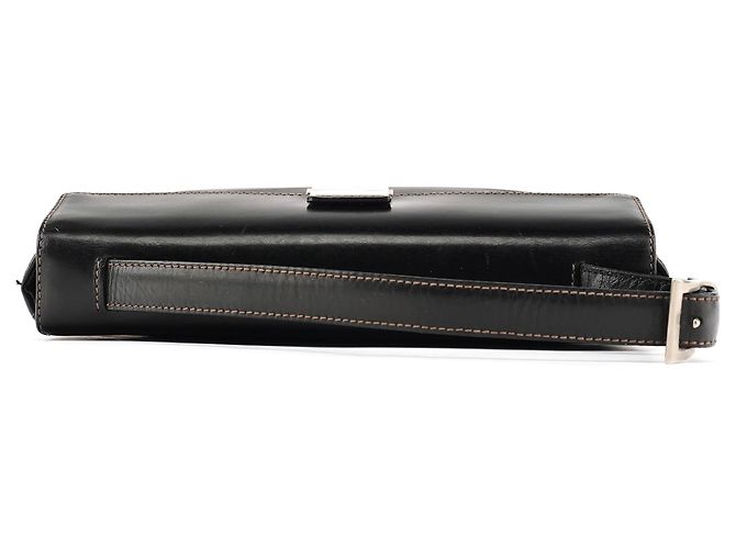 Prada Borsa con manico Tessuto Vitello nera - vista 4