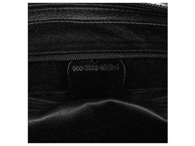 Gucci 000 2058 Borsa Tote in pelle di vitello nera effetto coccodrillo - vista 14