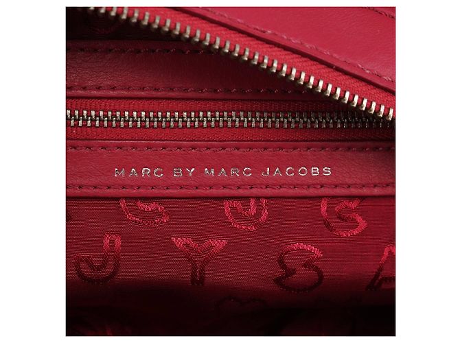 Marc by Marc Jacobs Borsa 2-Way in pelle rosa multiptasca - vista 12