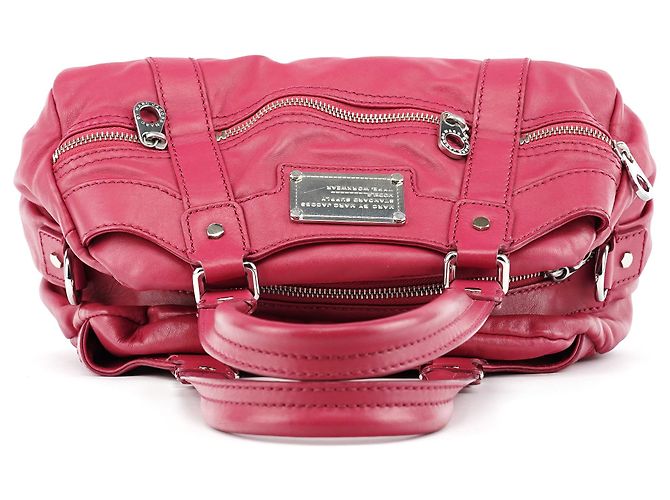 Marc by Marc Jacobs Borsa 2-Way in pelle rosa multiptasca - vista 4