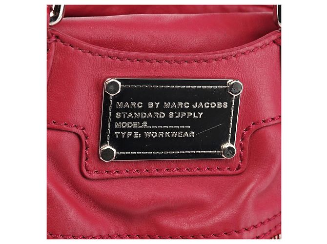 Marc by Marc Jacobs Borsa 2-Way in pelle rosa multiptasca - vista 6
