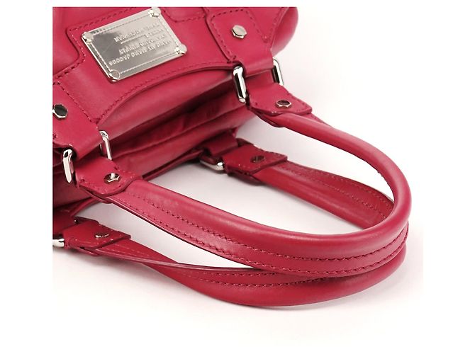 Marc by Marc Jacobs Borsa 2-Way in pelle rosa multiptasca - vista 9