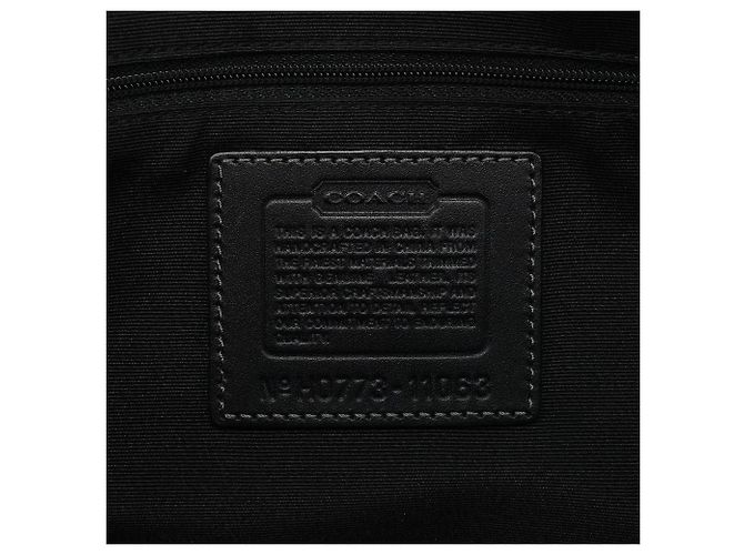 Coach 11063 Borsa Tote Turnlock in tela Signature nera - vista 12