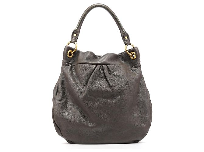Marc by Marc Jacobs Borsa Hobo 2-Way Classic Q Hillier in pelle grigia - vista 3