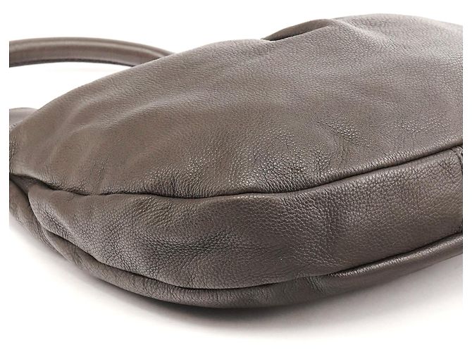 Marc by Marc Jacobs Borsa Hobo 2-Way Classic Q Hillier in pelle grigia - vista 7