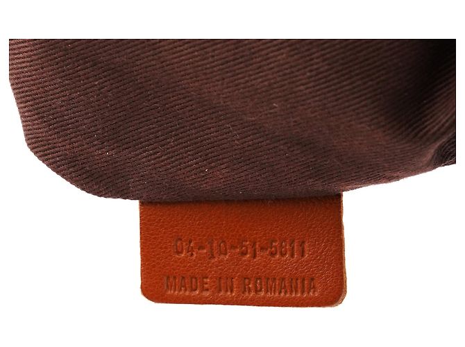 Chloé Borsa a tracolla Helene in pelle marrone chiaro - vista 11