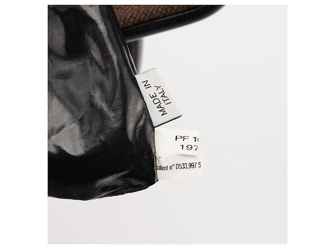 Marc Jacobs Borsa Stam 2-Way in pelle verniciata nera - vista 14