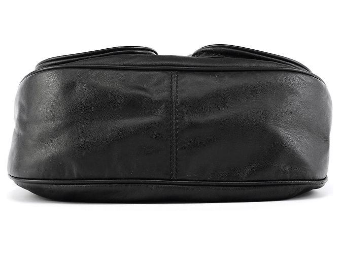 Marc by Marc Jacobs Borsa 2-Way in pelle nera con tasca e chiusura a rotazione - vista 5