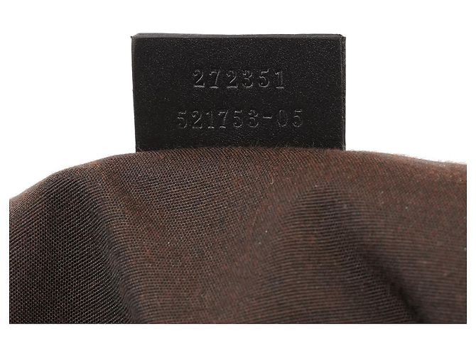 Gucci Borsa a tracolla 272351 Brown GG Canvas - vista 13