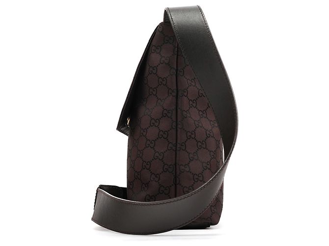 Gucci Borsa a tracolla 272351 Brown GG Canvas - vista 2