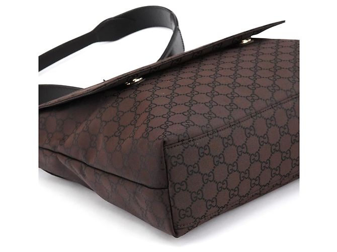 Gucci Borsa a tracolla 272351 Brown GG Canvas - vista 7