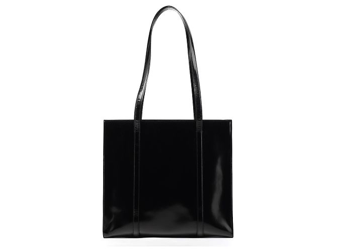 Prada Borsa Tote Sport 1995 in pelle spazzolato nera - vista 3