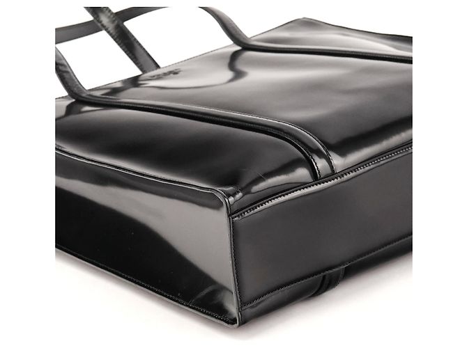 Prada Borsa Tote Sport 1995 in pelle spazzolato nera - vista 6