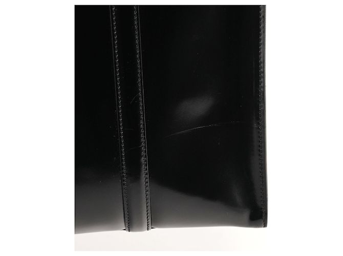 Prada Borsa Tote Sport 1995 in pelle spazzolato nera - vista 8