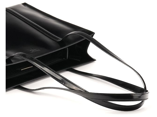 Prada Borsa Tote Sport 1995 in pelle spazzolato nera - vista 9