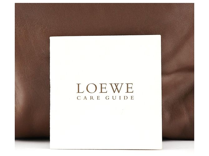 Loewe Borsa a tracolla Anagram in pelle nappa marrone chiaro - vista 10