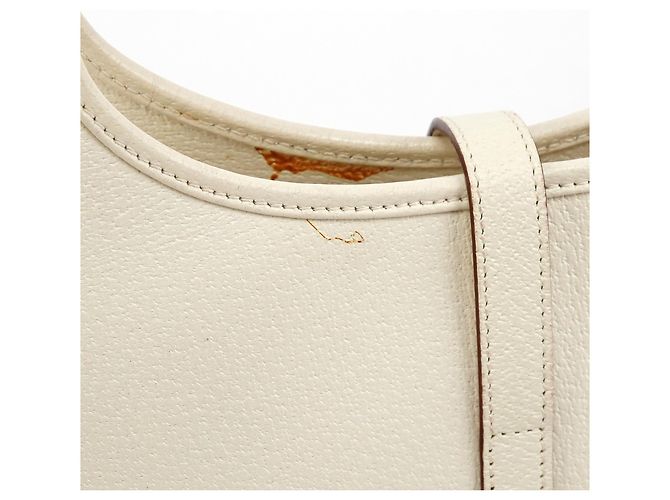 Gucci 002 1068 Borsa a tracolla Jackie in pelle Ivory - vista 10