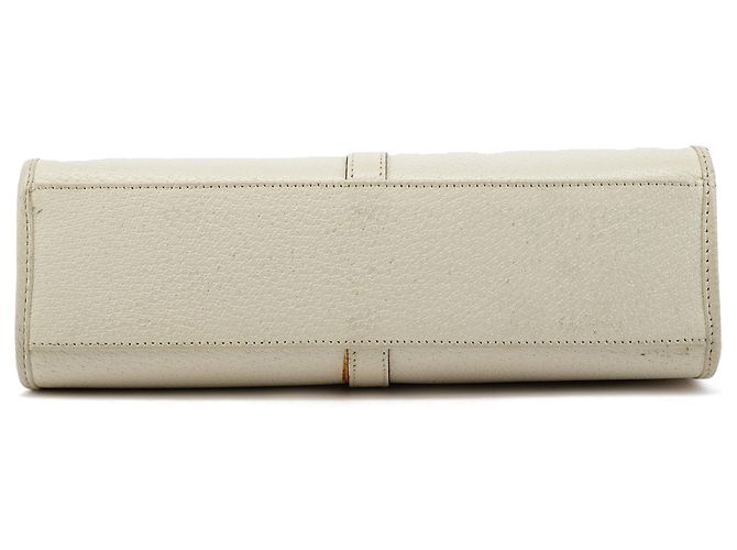 Gucci 002 1068 Borsa a tracolla Jackie in pelle Ivory - vista 4