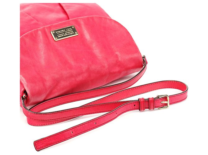 Marc by Marc Jacobs Borsa a tracolla Classic Q in pelle rosa - vista 10