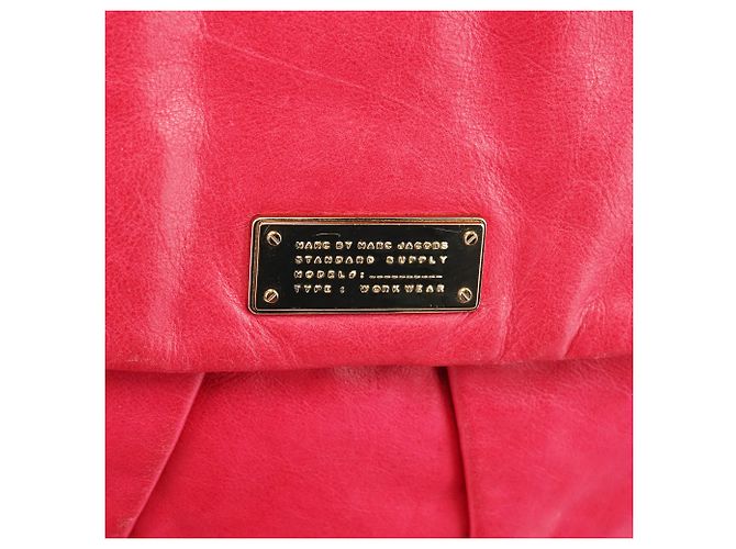 Marc by Marc Jacobs Borsa a tracolla Classic Q in pelle rosa - vista 6