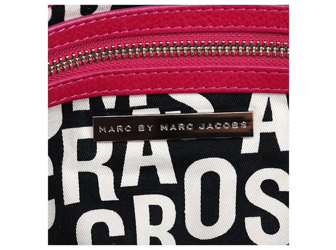 Marc by Marc Jacobs Borsa Tote Totally Turnlock in pelle rosa - vista 10