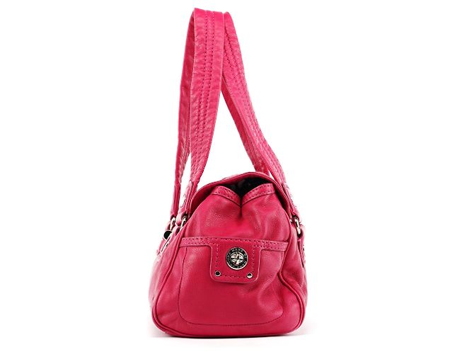 Marc by Marc Jacobs Borsa Tote Totally Turnlock in pelle rosa - vista 2