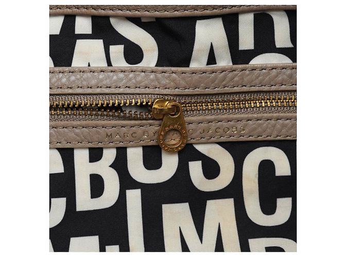 Marc by Marc Jacobs Borsa 2-Way Classic Q Fran in pelle Greige - vista 13