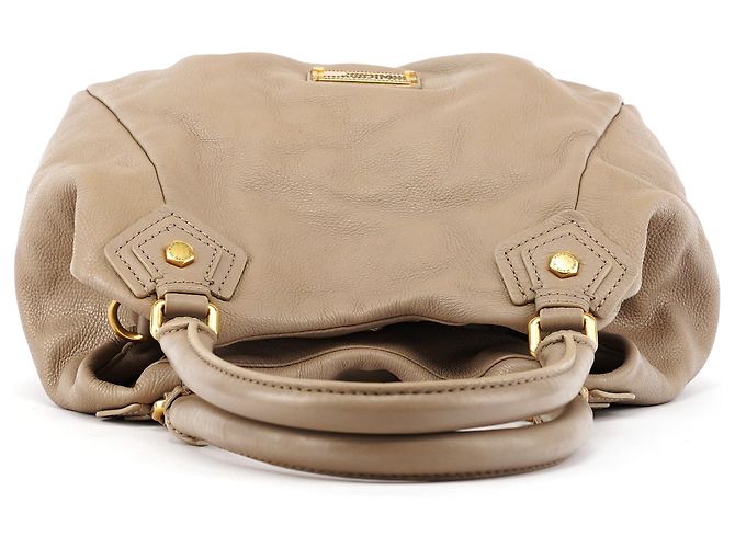 Marc by Marc Jacobs Borsa 2-Way Classic Q Fran in pelle Greige - vista 4