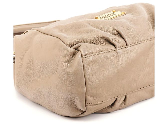 Marc by Marc Jacobs Borsa 2-Way Classic Q Fran in pelle Greige - vista 7
