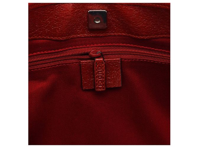 Gucci 113015 Borsa Tote in pelle Red GG - vista 12