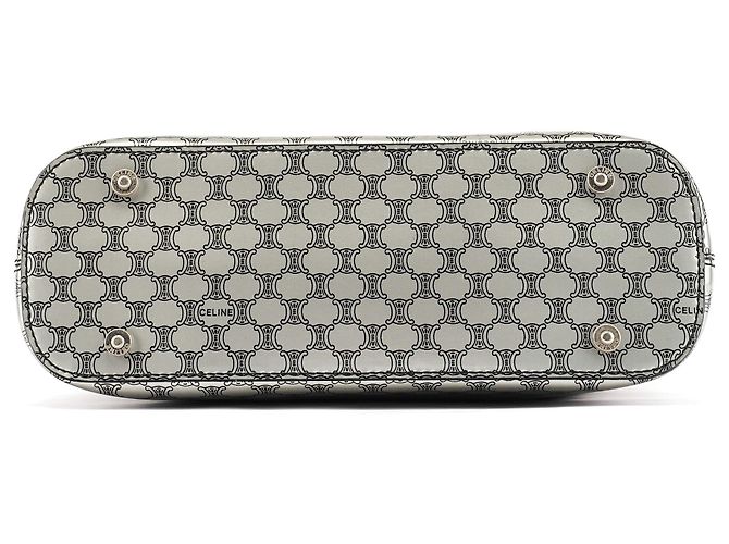 Céline Borsa Tote Macadam Argento - vista 4