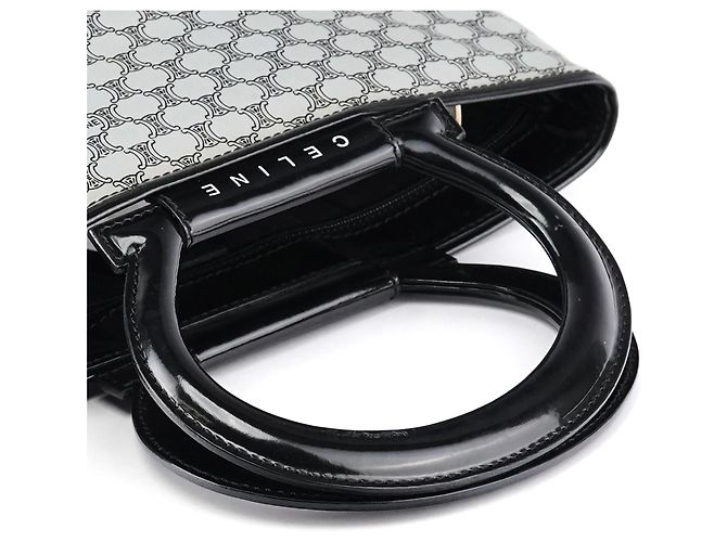 Céline Borsa Tote Macadam Argento - vista 9