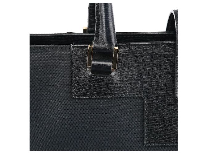 Gucci 002 1109 Navy Canvas Square G Tote Bag - Ansicht 5