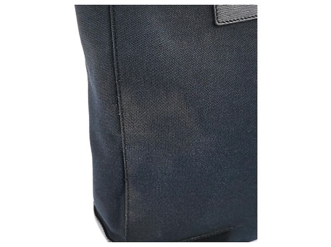 Gucci 002 1109 Navy Canvas Square G Tote Bag - vista 9