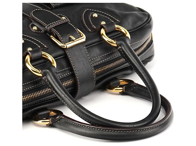 Marc Jacobs Borsa Tote Venetia in pelle nera - vista 12