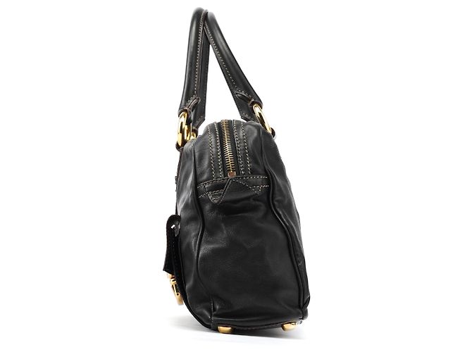 Marc Jacobs Borsa Tote Venetia in pelle nera - vista 2
